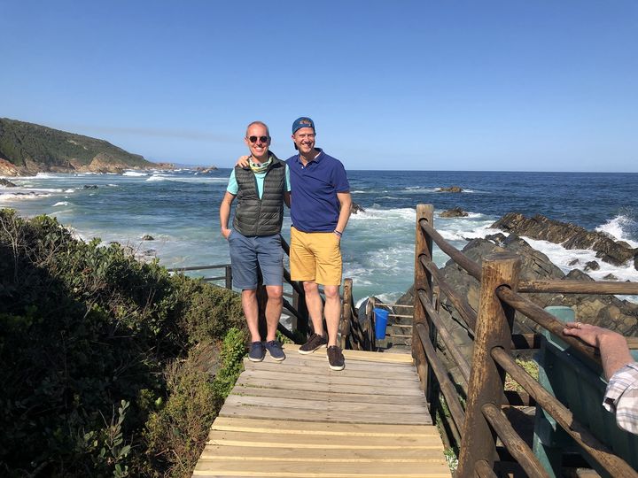 Francois and JD on the Garden Route Knysna 2020 JD & Francois on the Garden Route