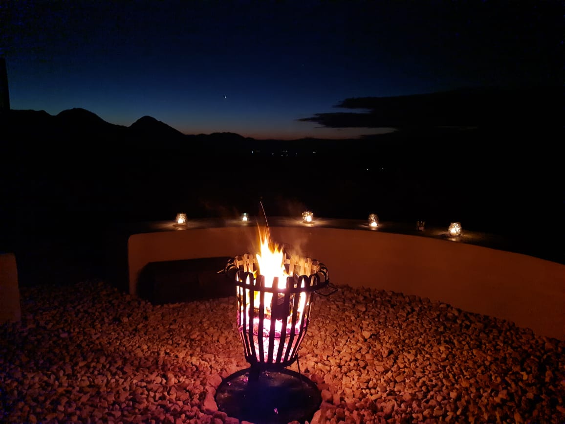 Firefit at Starry Starry Night Montagu Communal Boma